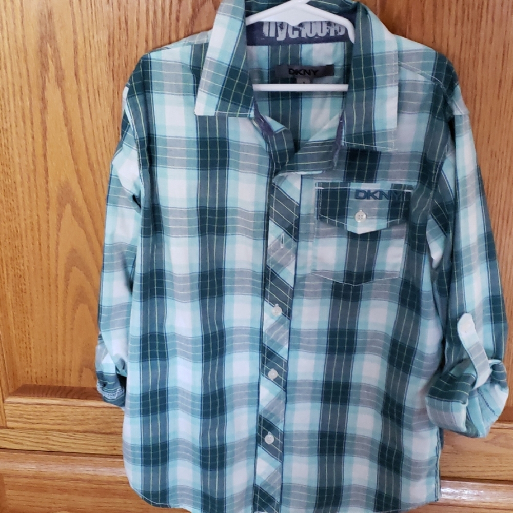 Boys DKNY button down shirt
